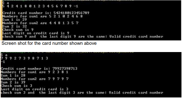 thing in this algorithm is to find a check digit, which should