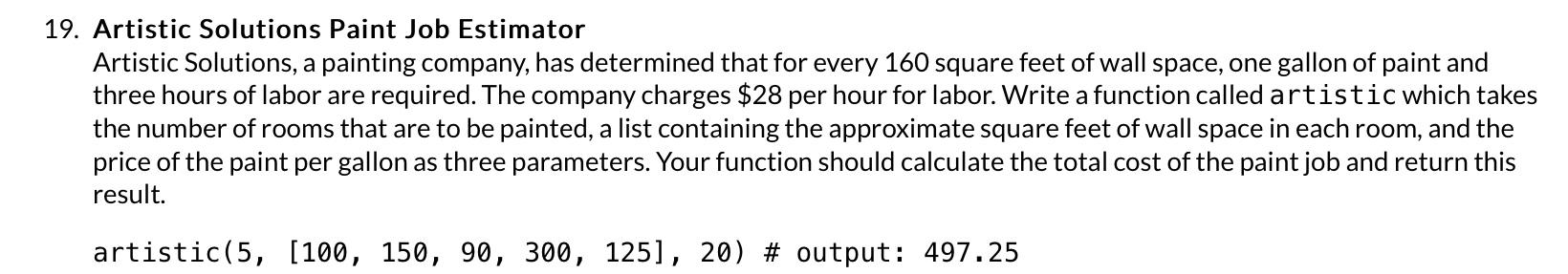 the constructs in the prohibited list at the bottom unless specified in