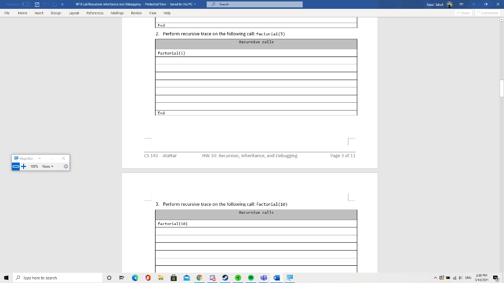 Protected View - Saved to this PC- Layout References Malings Review View