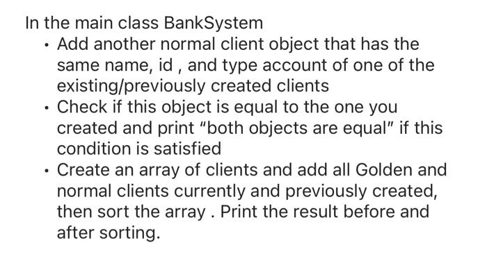 + amount ; System.out.println("Your balance is: "+ balance); 1 else { System.out.println("Amount