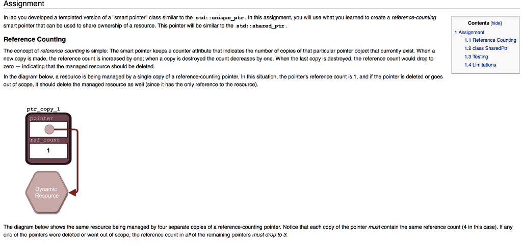 smart pointer need c++ format ************************************************** class UniquePtr{ public: UniquePtr(Foo* ptr); ~UniquePtr();