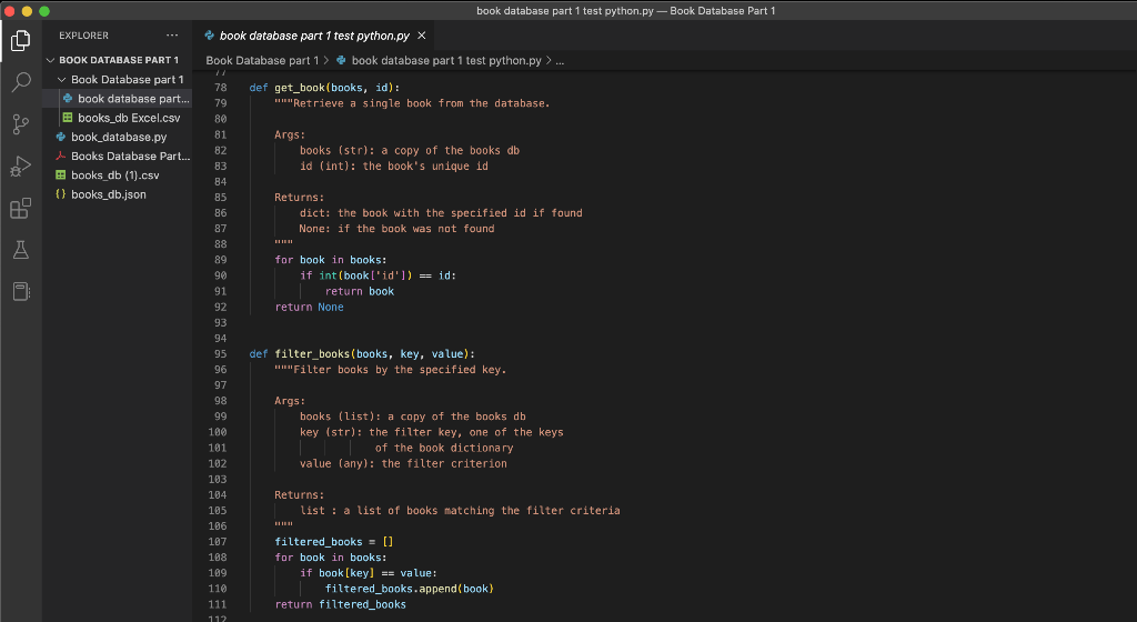 that I connected to the .csv file, which I will show its