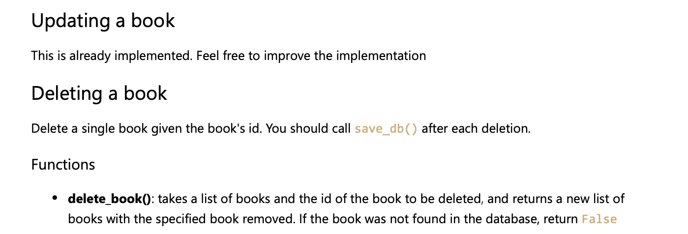 want to add codes to the code structure above that will make