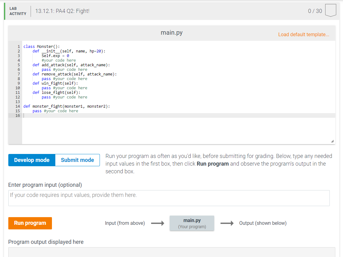 attack to monster's attack dictionary def add_attack(self, attack_name): self.attacks.update(attack_name) # Removes an