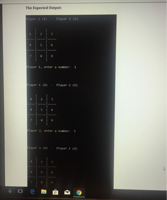that plays XO Game. Let's look at the rules of X0 game.