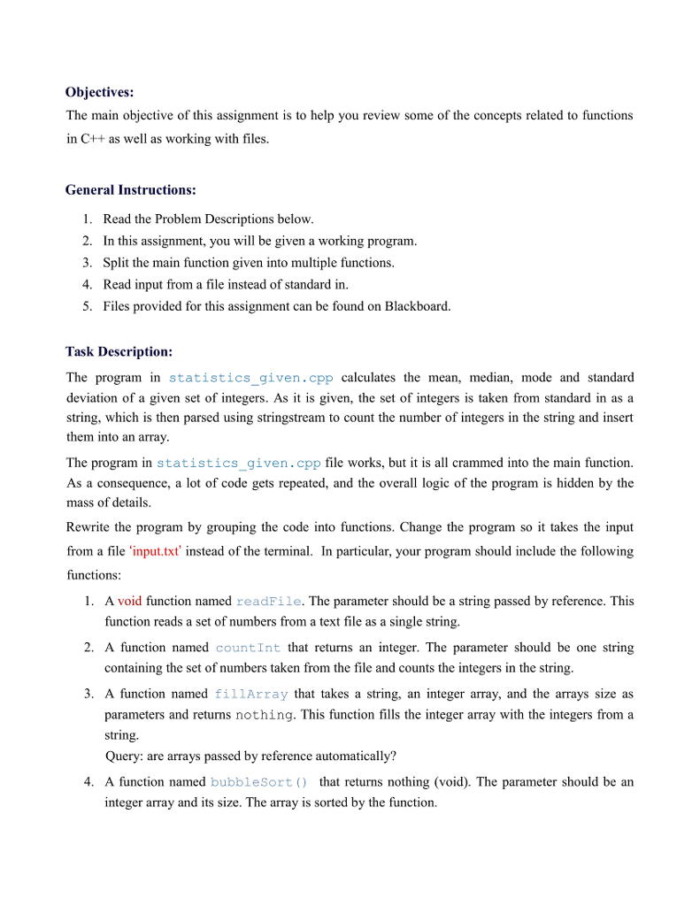  SOURCE FILE: #include ///cin, cout #include /// istringstream #include /// pow,