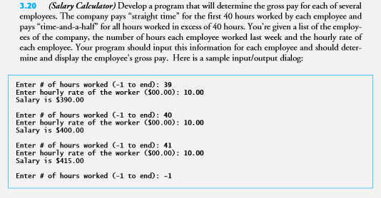  Make sure use the C-Program only Develop a program that will