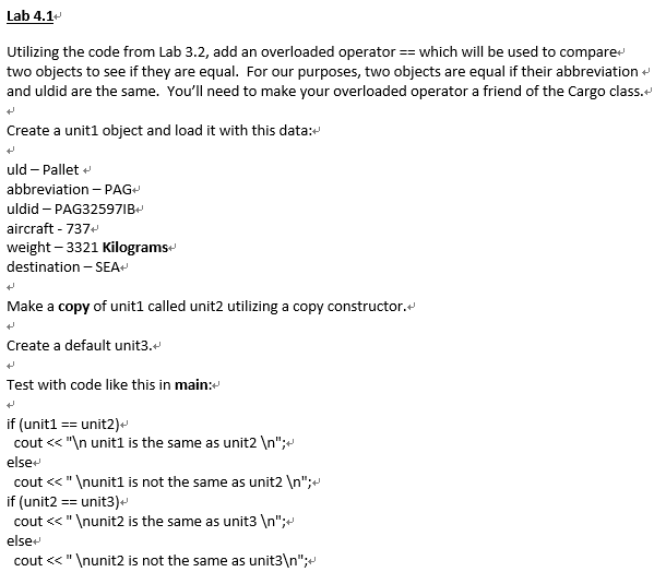 Please use C++ Only! ------------------------------------------------------------------------------------------------ #include #include using namespace std; class Item