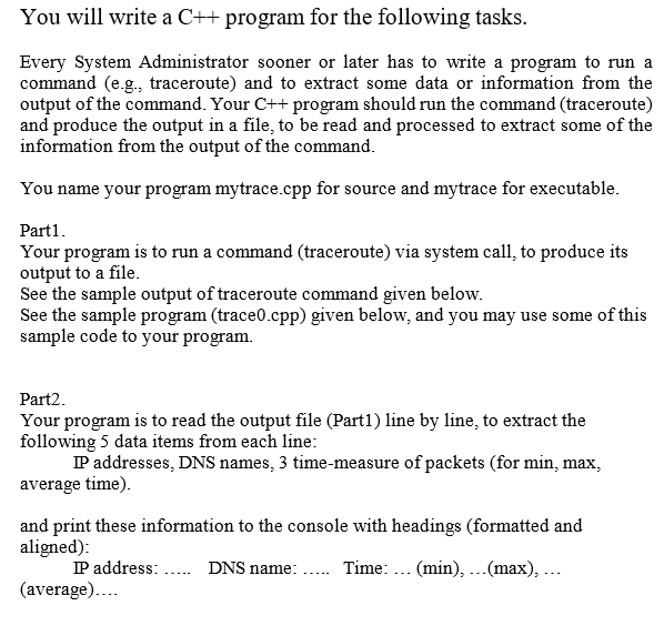 The following code can be used as a starting point You