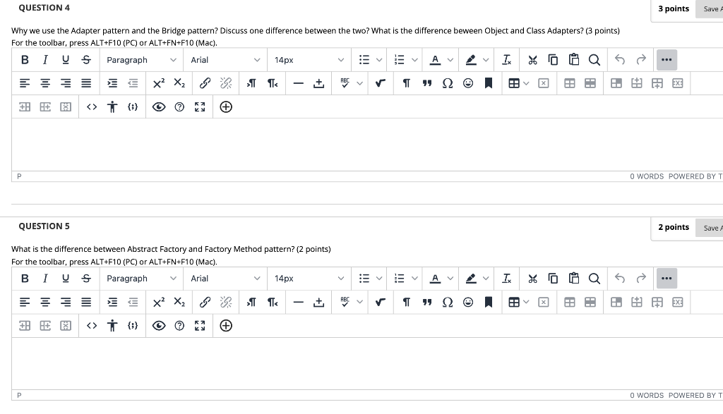  QUESTION 4 3 points Save Why we use the Adapter pattern