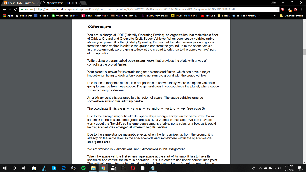You must use a do while loop. C Chegg Study | Guided