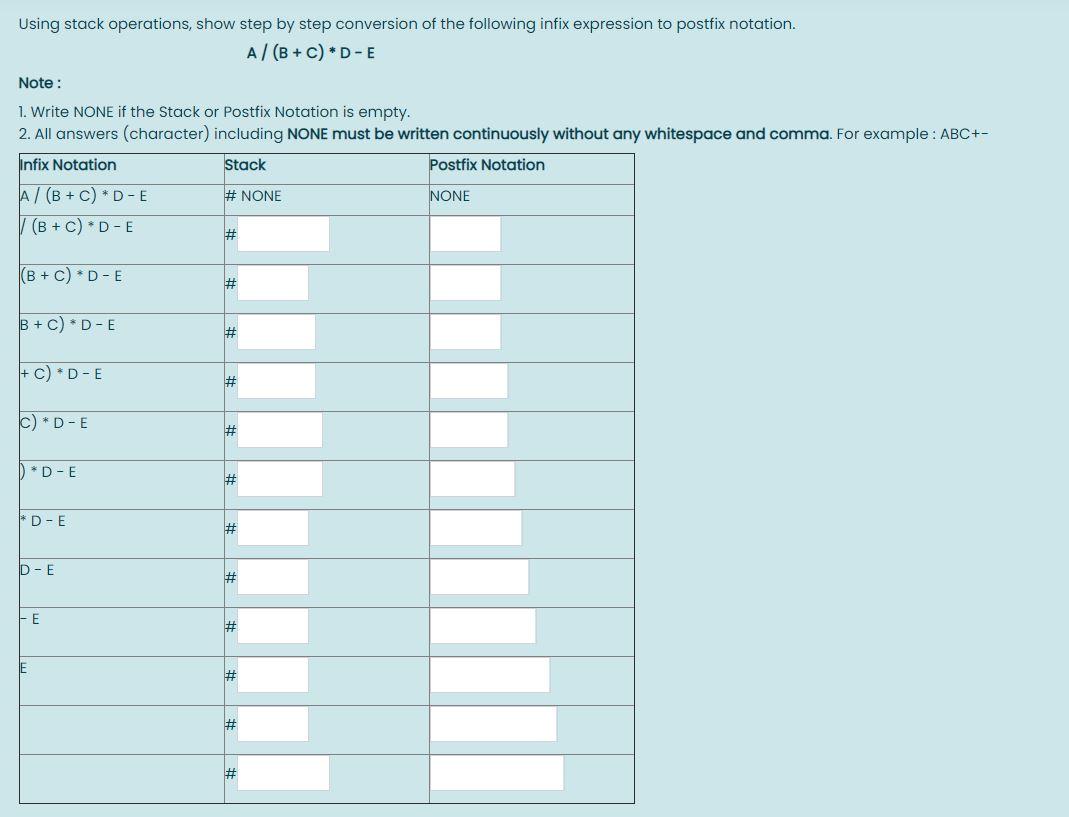 PLEASE THIS IS AN EMERGENCY ANSWER WITHIN 40 MINUTES Using stack operations,