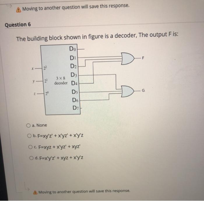 circuit? 00 101 4-to-1 MUX F1 10 11 1 0 O a.