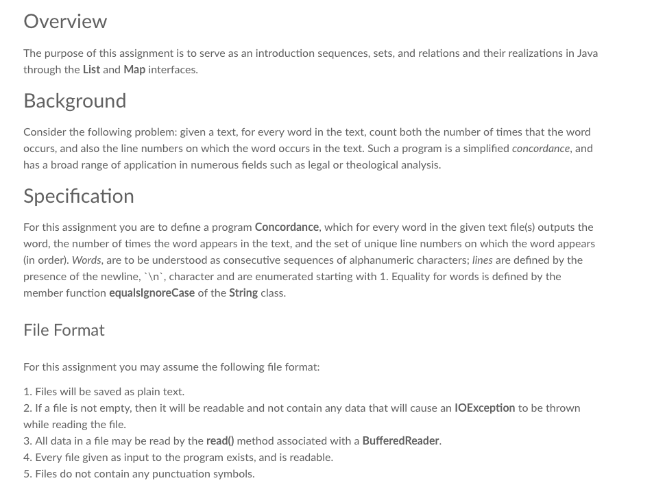Here is my program called wordlist that goes with the other