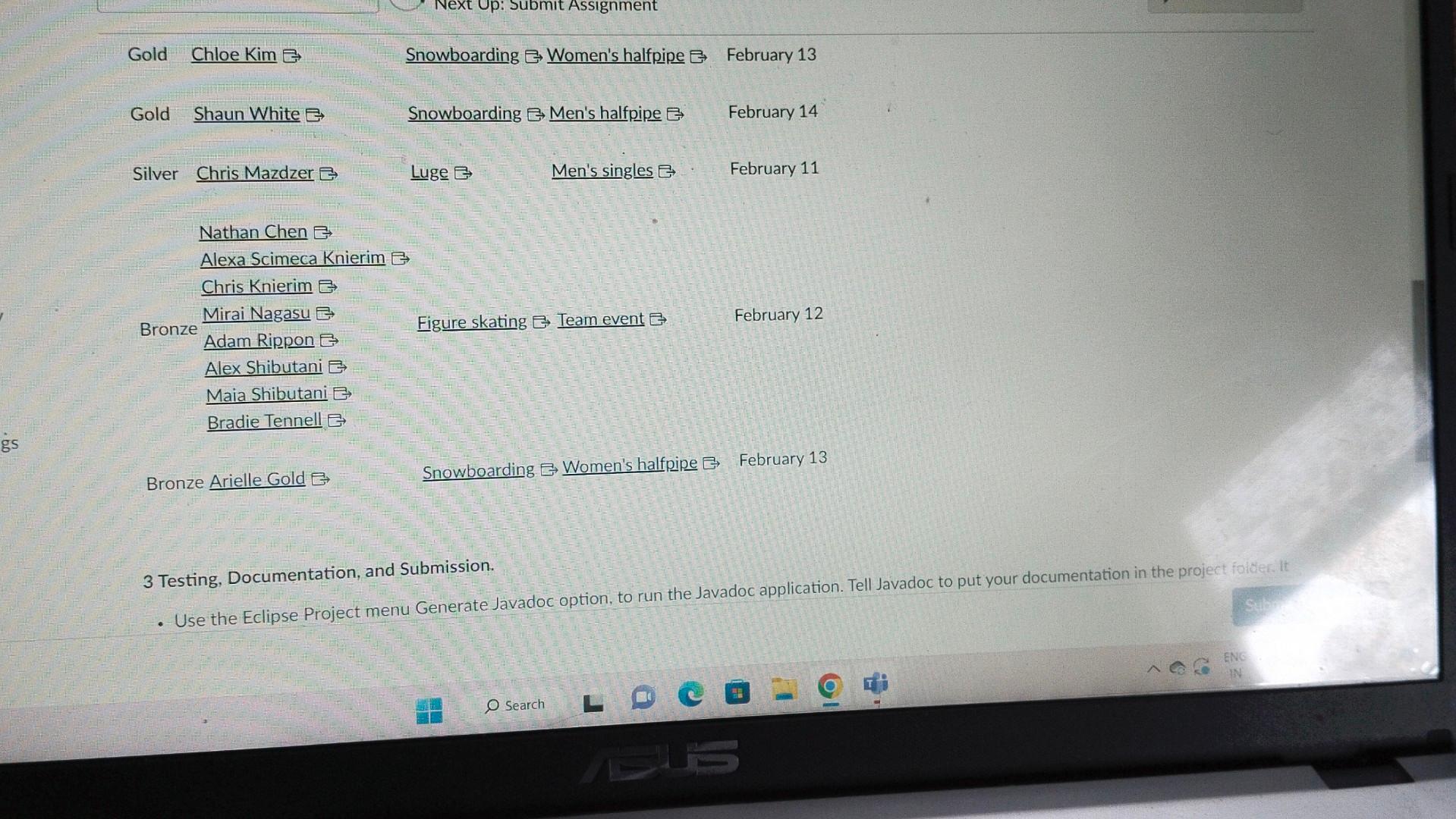 Do not try to solve the problem some other way. 2.1 The