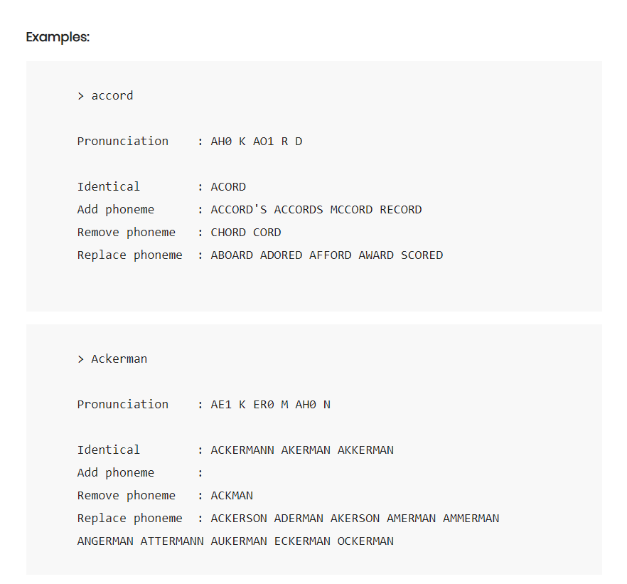 input a word (let's call the input word W). If the word