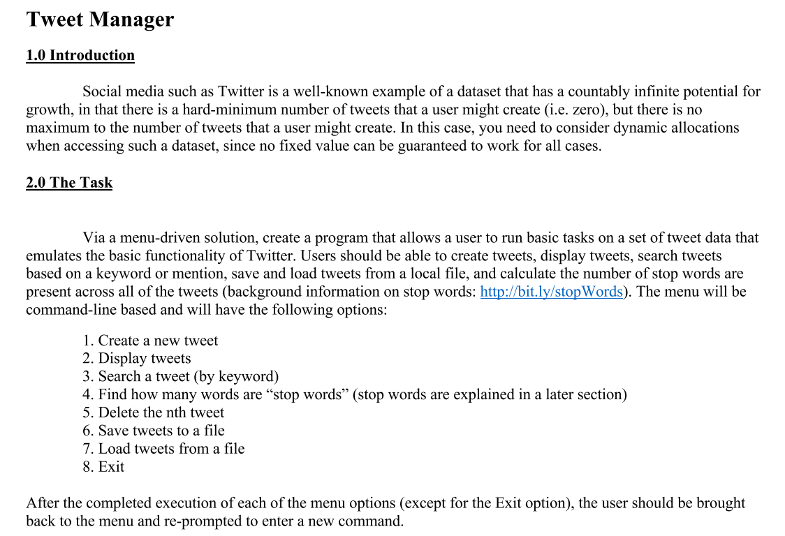 The code should be in c language only. Header file: #include #include