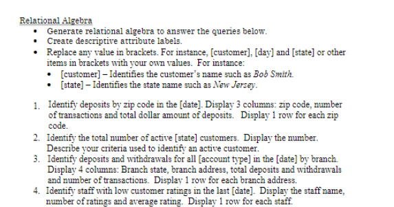 the form of symbols) answer for each question by and explain it.