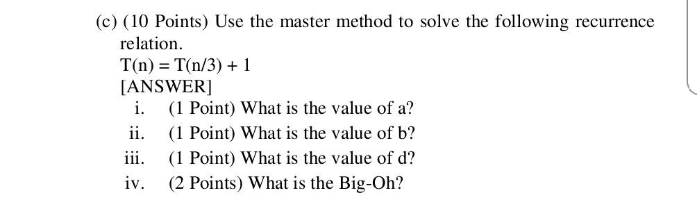 You need to show your work to get the credits. Solve the