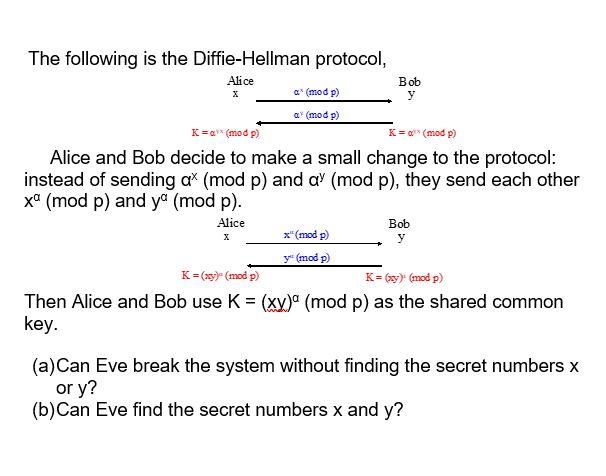 Please explain the answer and show steps Bob y The following