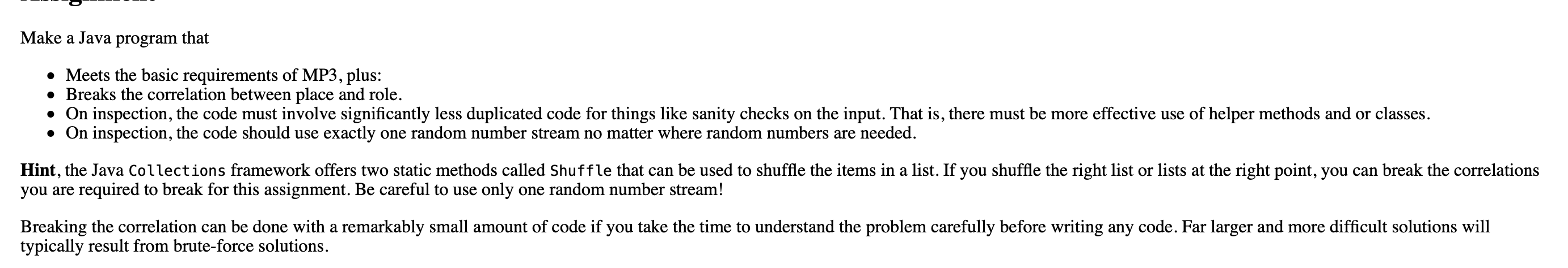  MP3 is a program that simulates an epidemic where there are
