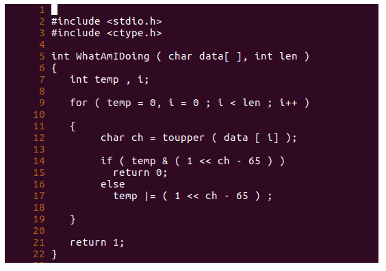 What does the program do? 2 #include 3 #include 4 5 int