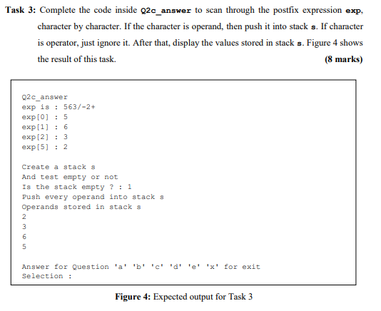 v); void pop(); bool isEmpty(); int stackTop(); private: node *top; }; Stack::Stack(){