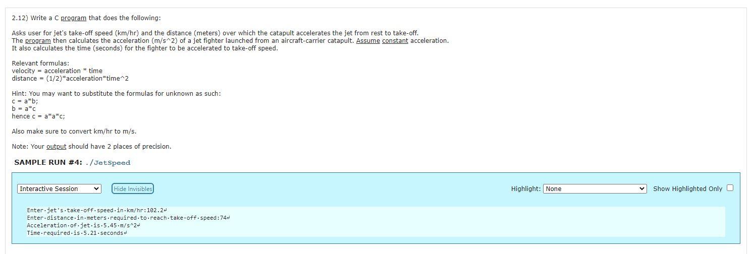 Help, I figure out what is wrong with the program. Output 2.12)