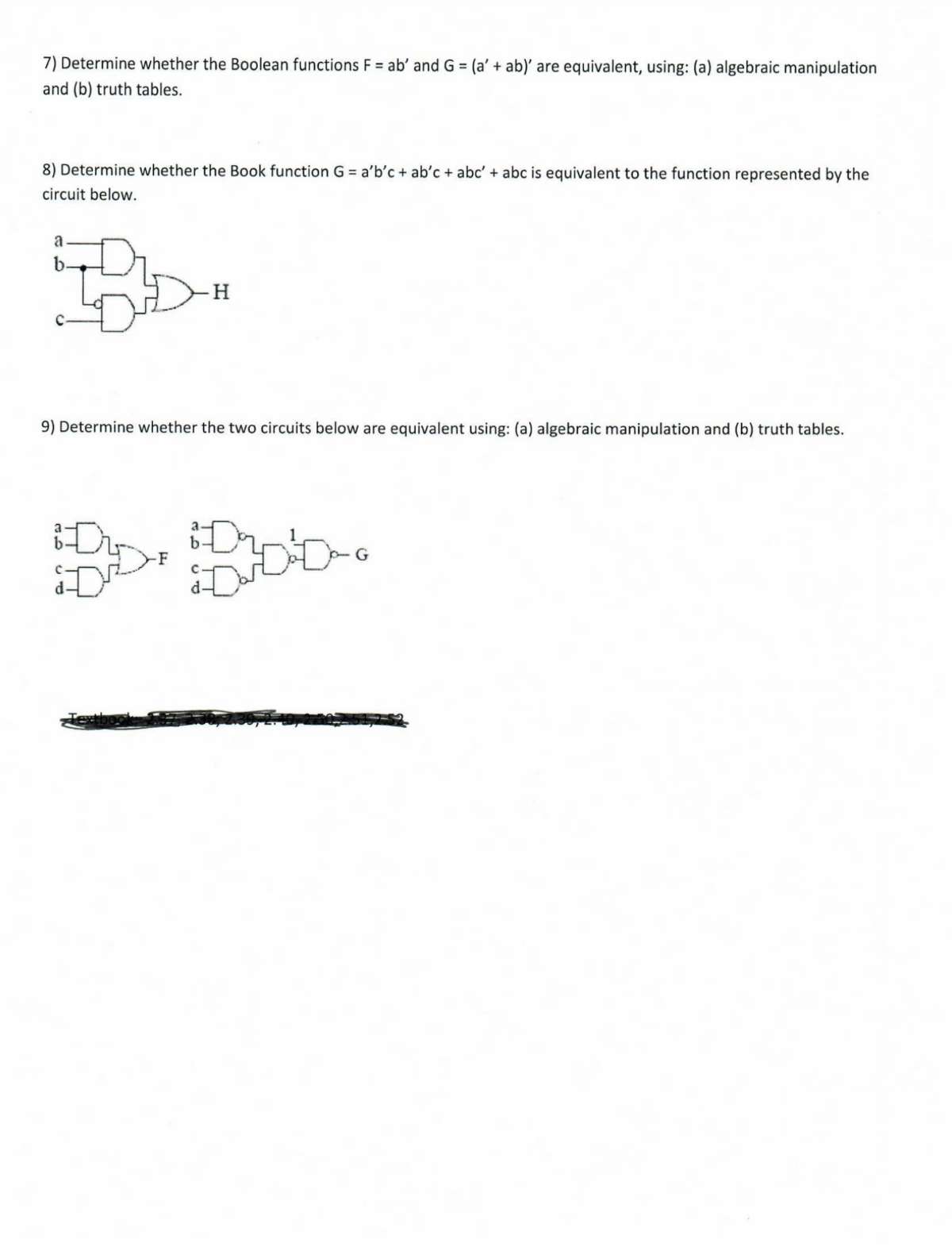  Please solve these problems 