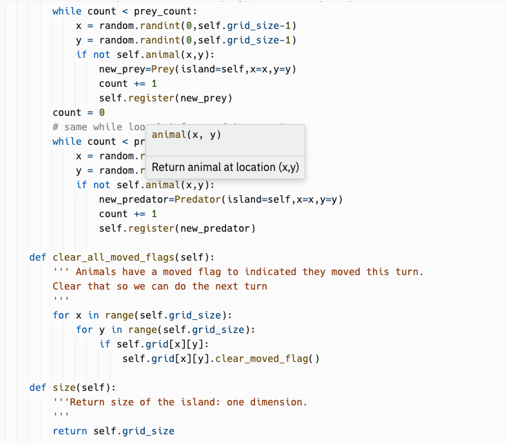 13 and add humans. Start from file program1314.py, attached to the assignment