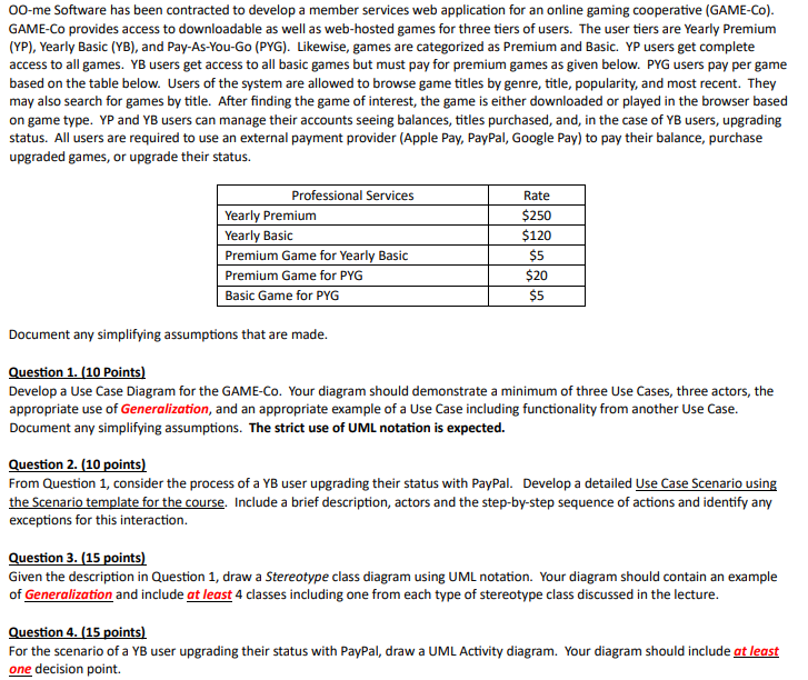  OO-me Software has been contracted to develop a member services web