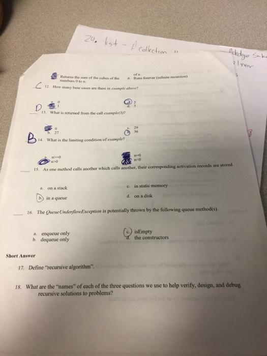  How many base cases are there in example above? a. 0