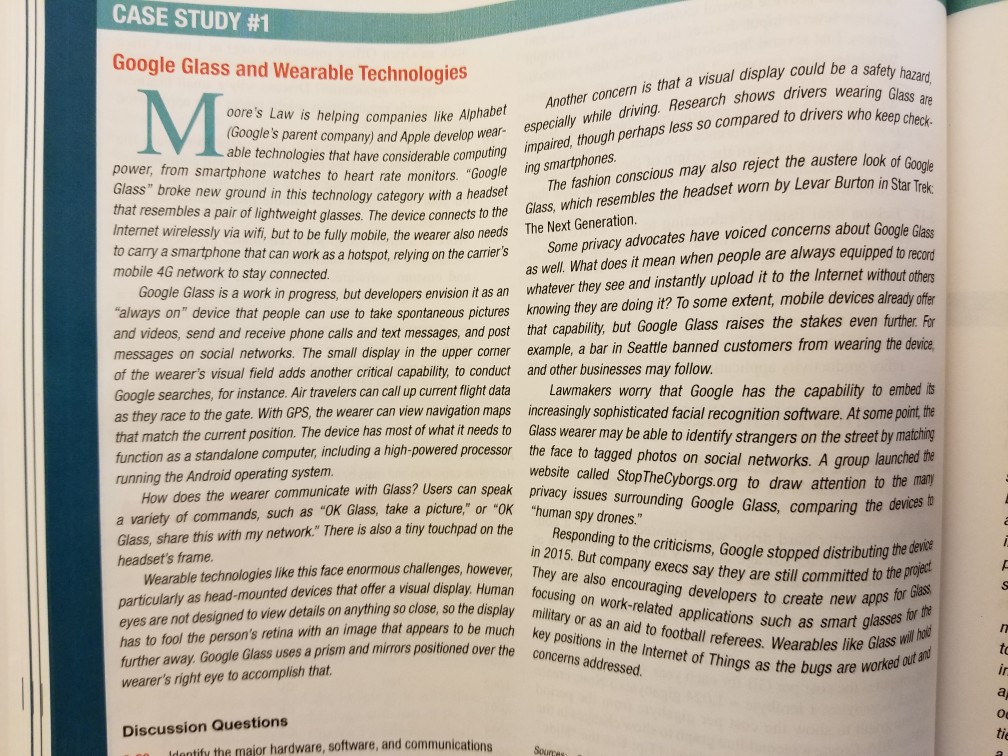  intro to information systems case study #2 CASE STUDY #1 Google