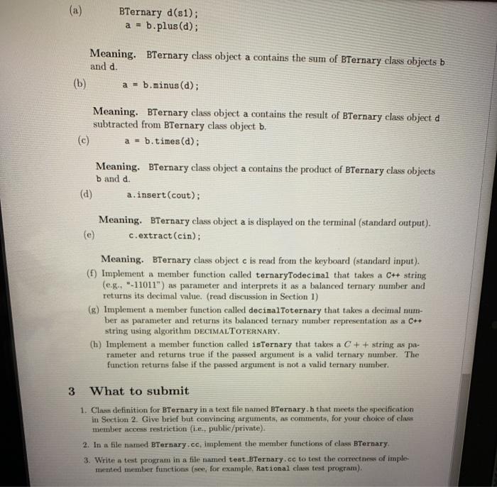 the description of balanced ternary mumbers in Assignment 1. In Assignment 2