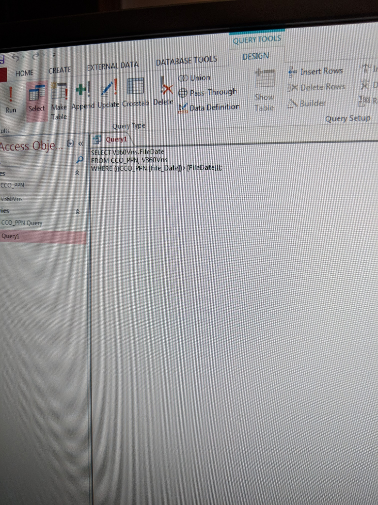 before a specified date from another table. i have one table titles