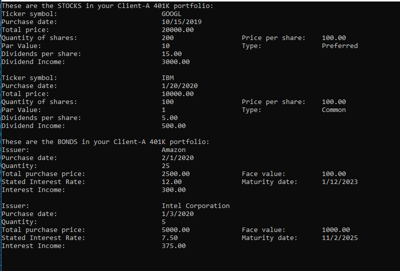 this assignment is to demonstrate an ability to implement inheritance and overload