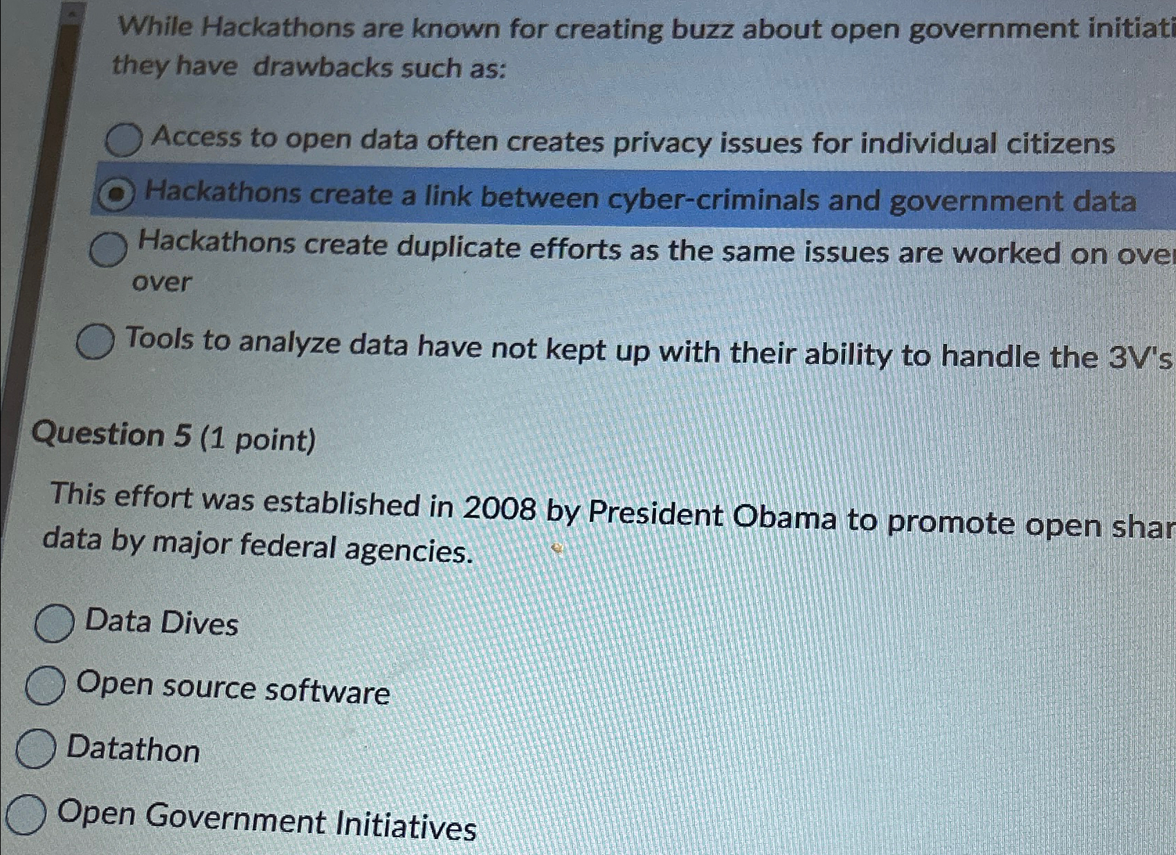  While Hackathons are known for creating buzz about open government initiati