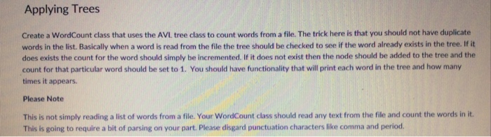  I need help writing this for Java language Create a WordCount