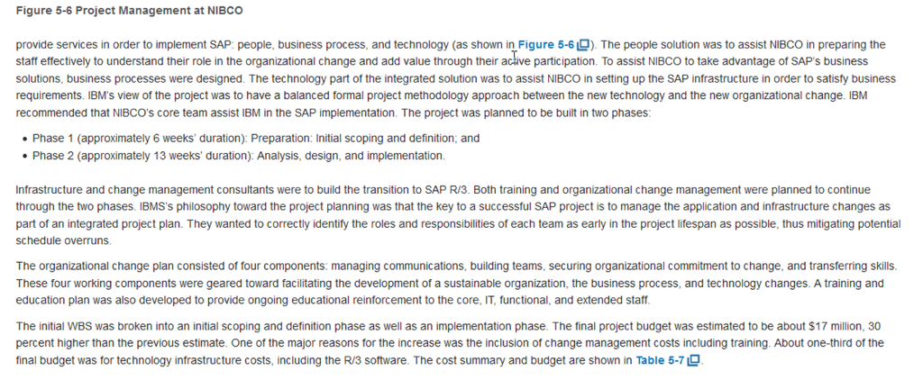 ensure the projects success. The principal elements that will determine how the