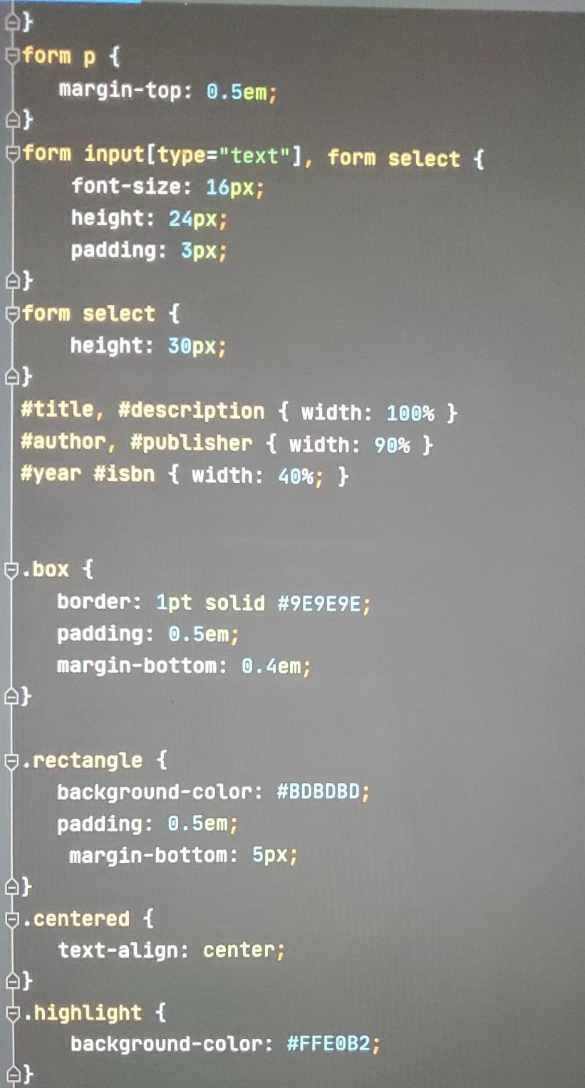 Submit Clear Form K!DOCTYPE html> Title Edit Book Details/legend> Title I Author