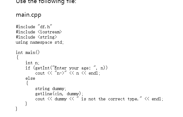 "df.h" #include #include using namespace std; int main() { string si cin