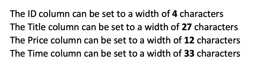 like Note: inFile.txt to copy: 1 $43.50 12/23/2016 01:12:10 The Dark Tower