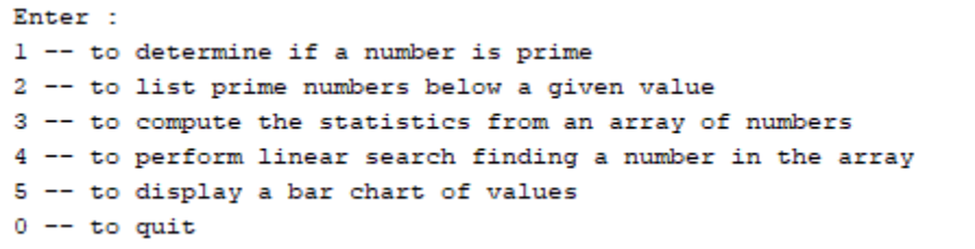 DESIRED PROGRAM BEHAVIOR In this assignment, you are to write a program