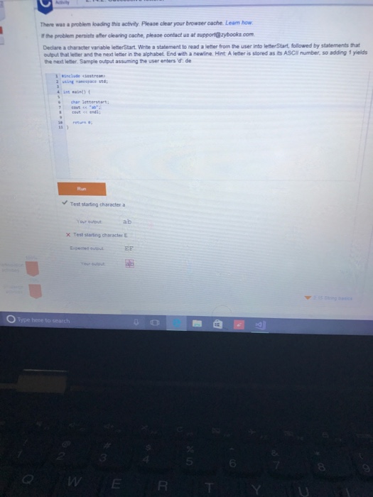  I'm using c++. What am I missing? Thanks. There was a