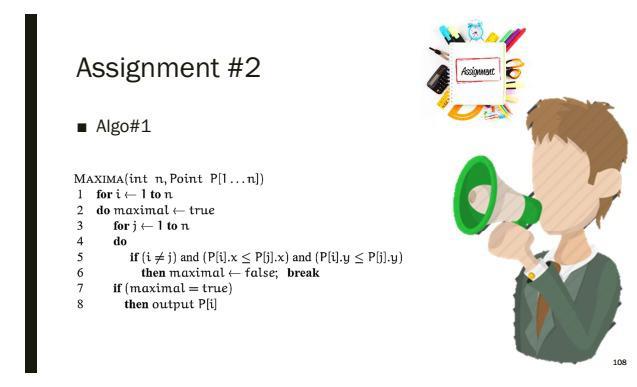 time. Also compare the time complexity of both the algorithms. Date: -