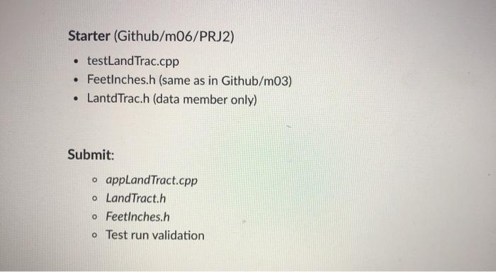 Conversion and Composition 15 points fr. Program Challenge Chap 14-12. Land Tract