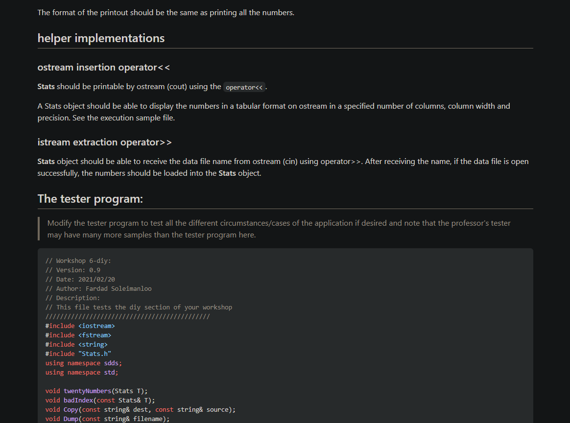 (const char*)m_value; } Line& Line::operator=(const char* lineValue) { delete[] m_value; m_value =