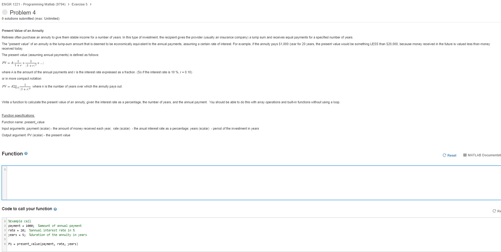 Please answer in MATLAB. Do not copy or repost a previous answer.
