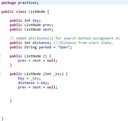 active open parking spots. Below is code I wrote for uniform cost