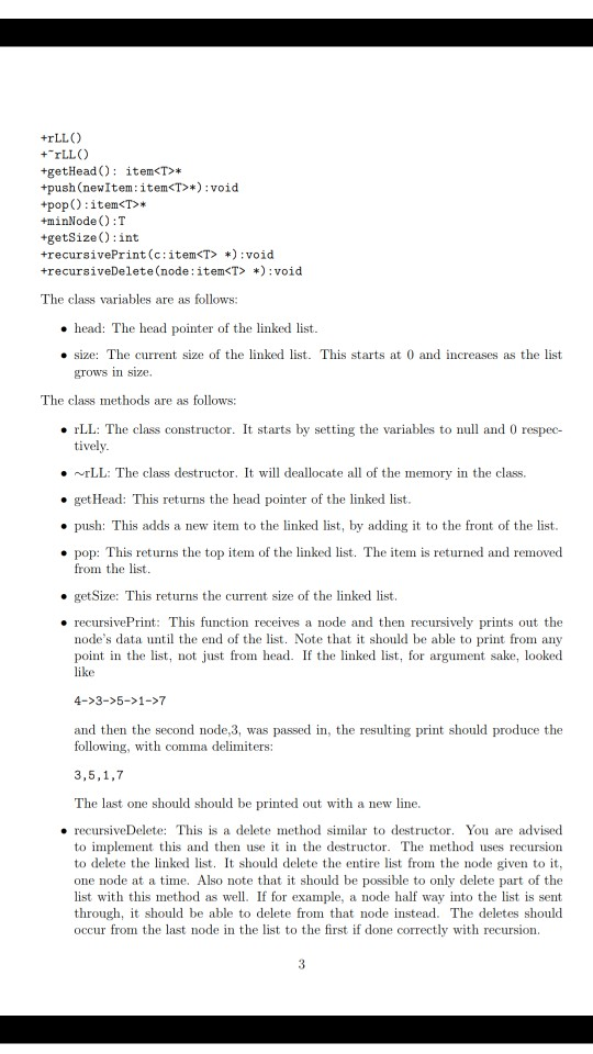 to define a solution that is itself defined in terms of smaller